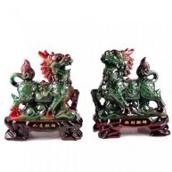 Đôi tượng kỳ lân như ý - phát tài