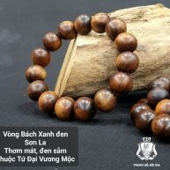 Vòng gỗ Bách Xanh 10li ĐEN